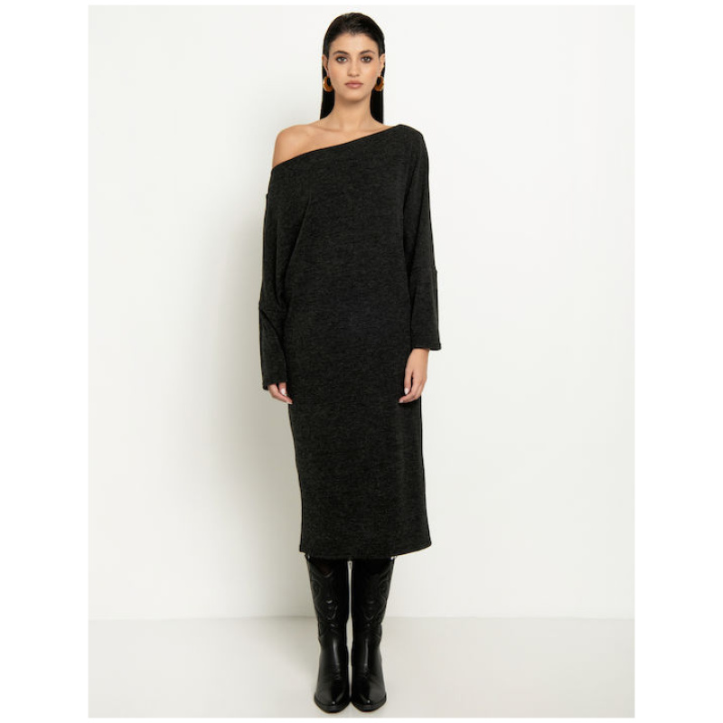 TOI&MOI One shoulder πλεκτό φόρεμα
